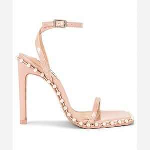 Steve Madden Blush Pearl-Trimmed Heels